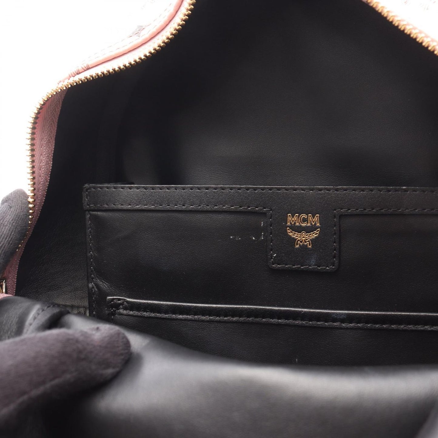 MCM Visetos Pink Leather Backpack - Exquisite Craftsmanship