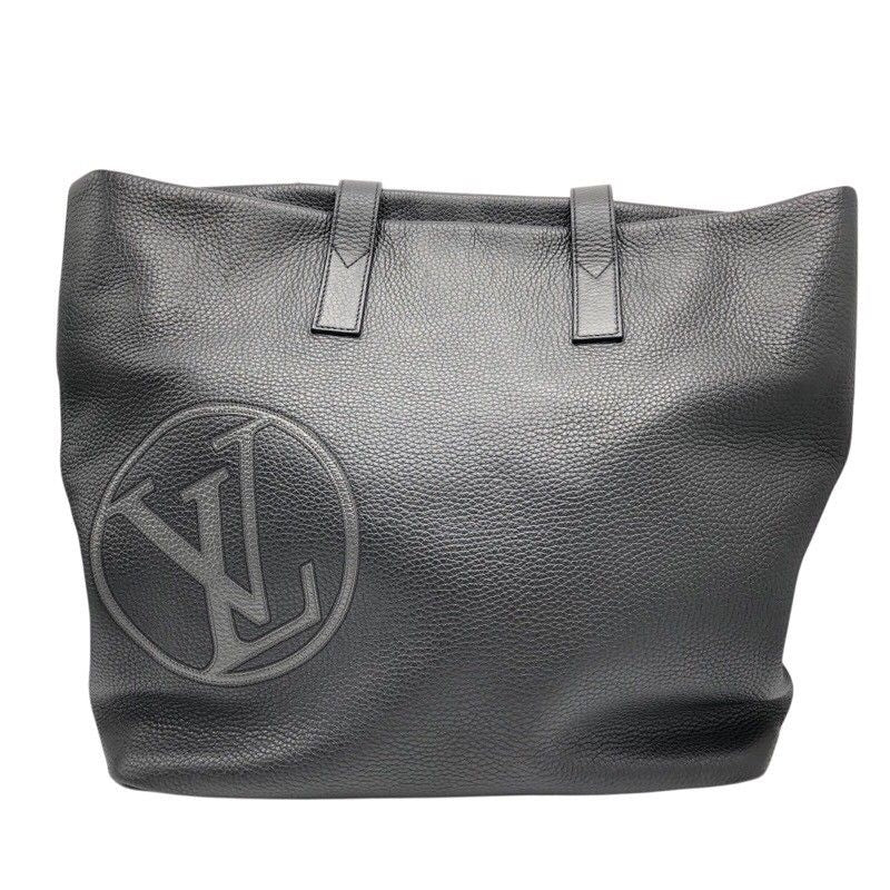 Louis Vuitton Cabas Light LV Circle M55000 Noir Leather Tote Bag