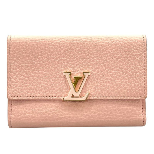 Louis Vuitton Capucines Compact Wallet in Rose Jasmine - Exquisite Craftsmanship