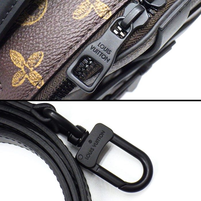Louis Vuitton Wheel Box M59706 Monogram Canvas Handbag