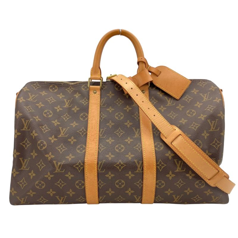 Louis Vuitton Keepall Bandoulière 45 Monogram Canvas - Brown