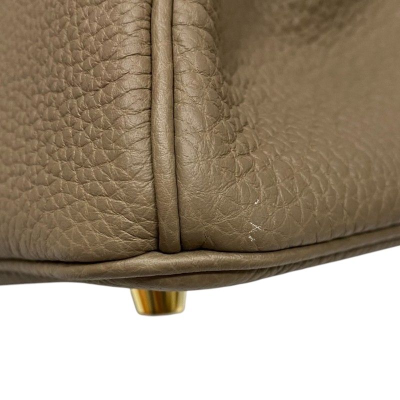 HERMES Birkin 30 in Etoupe with Gold Hardware - Iconic Luxury Handbag