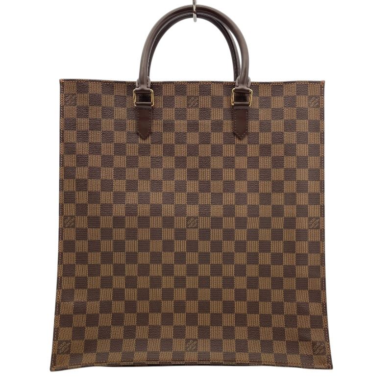 Louis Vuitton Sac Plat N51140 Brown Damier Ebene Handbag