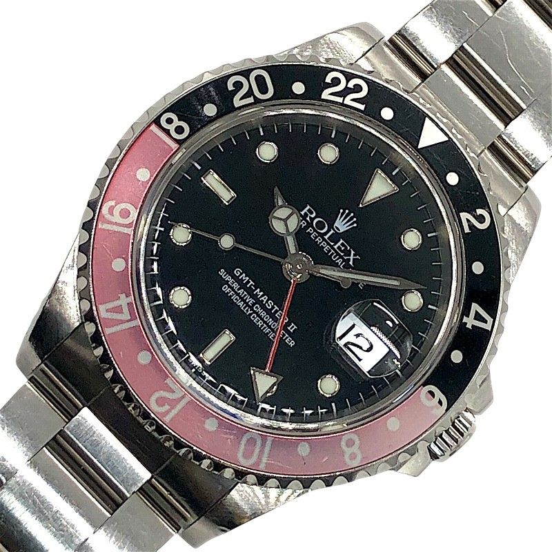 ROLEX GMT-Master II Red/Black 16710 - Iconic Luxury Timepiece
