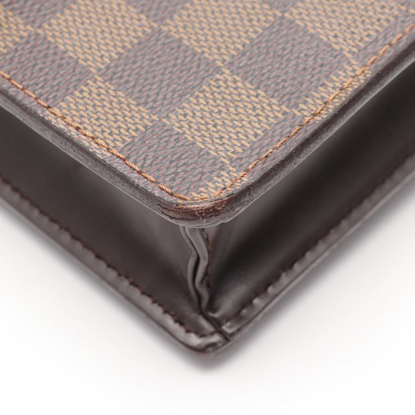 Louis Vuitton Portobello Damier Ebene Shoulder Bag - Timeless Elegance