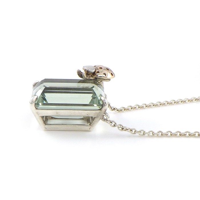 Tiffany & Co. Return to Tiffany Love Bugs Necklace - Green Quartz