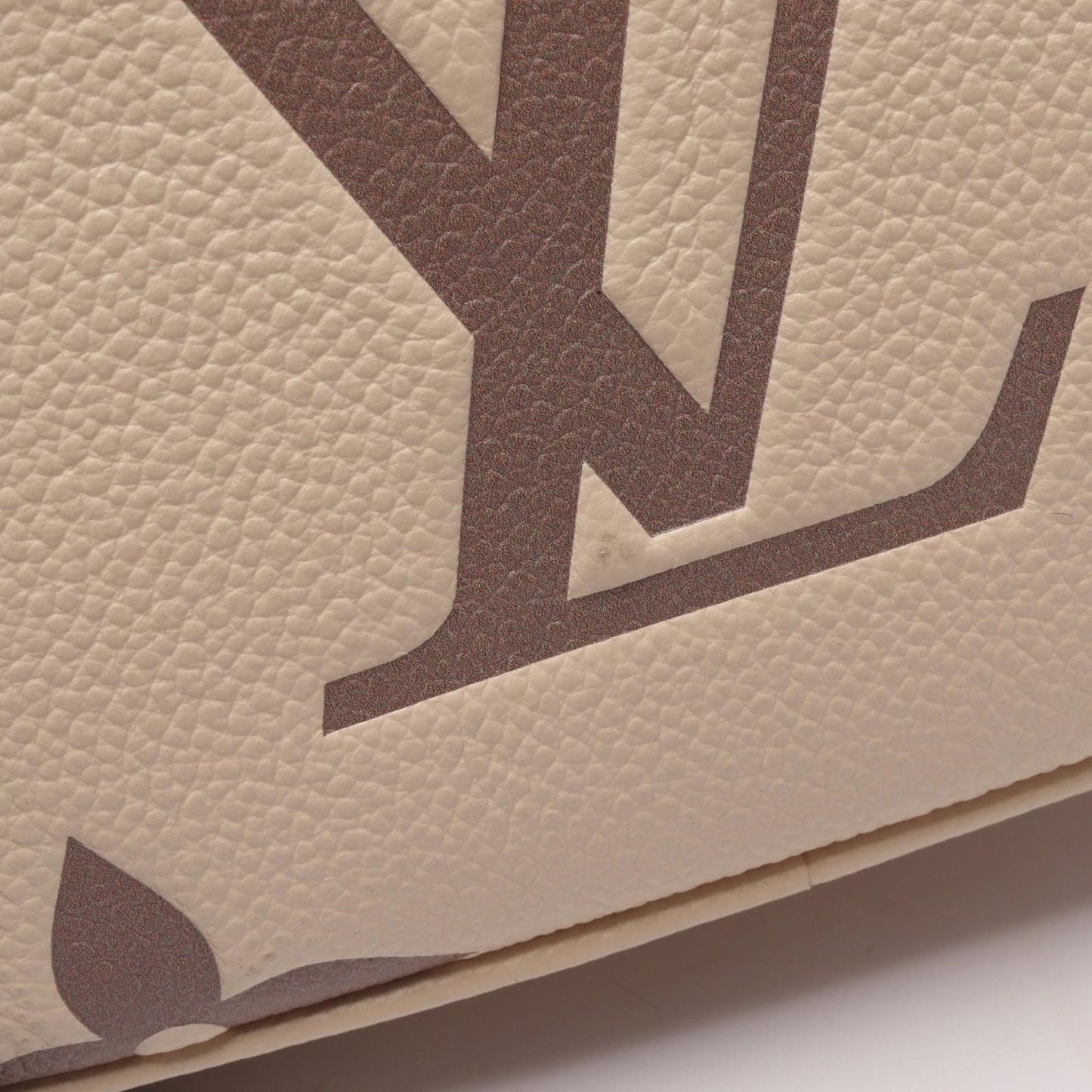 Louis Vuitton Vanity PM Handbag - Exquisite Beige Leather