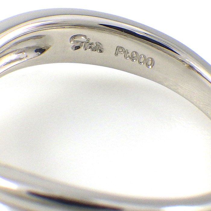 STAR JEWELRY Flower Ring with Pink Diamond & Diamonds - PT900