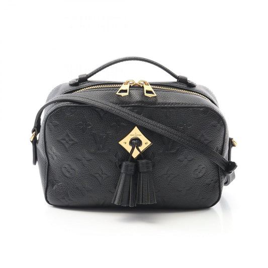 Louis Vuitton Santonge Shoulder Bag in Noir - Timeless Elegance
