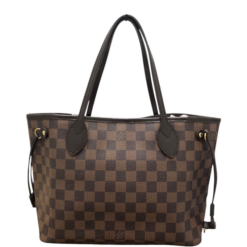 Louis Vuitton Neverfull PM Brown Damier Tote Bag - Timeless Elegance