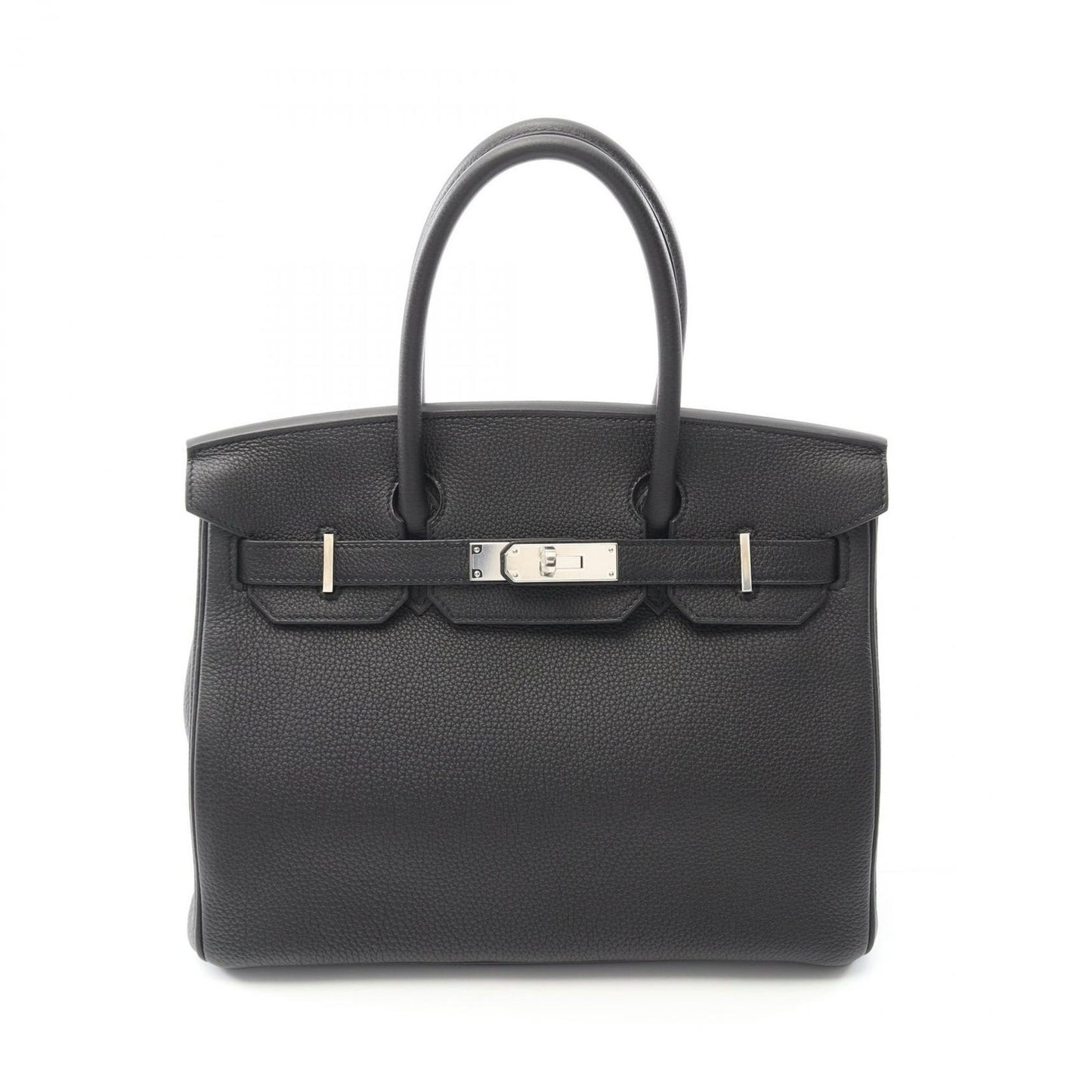 HERMES Birkin 30 Handbag in Black - Timeless Elegance