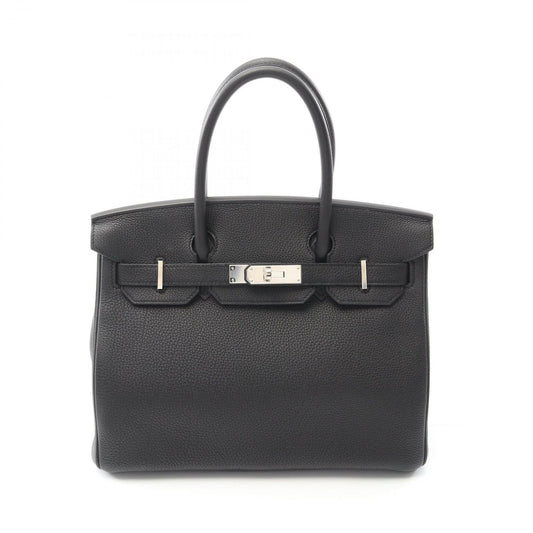 HERMES Birkin 30 Handbag in Black - Timeless Elegance