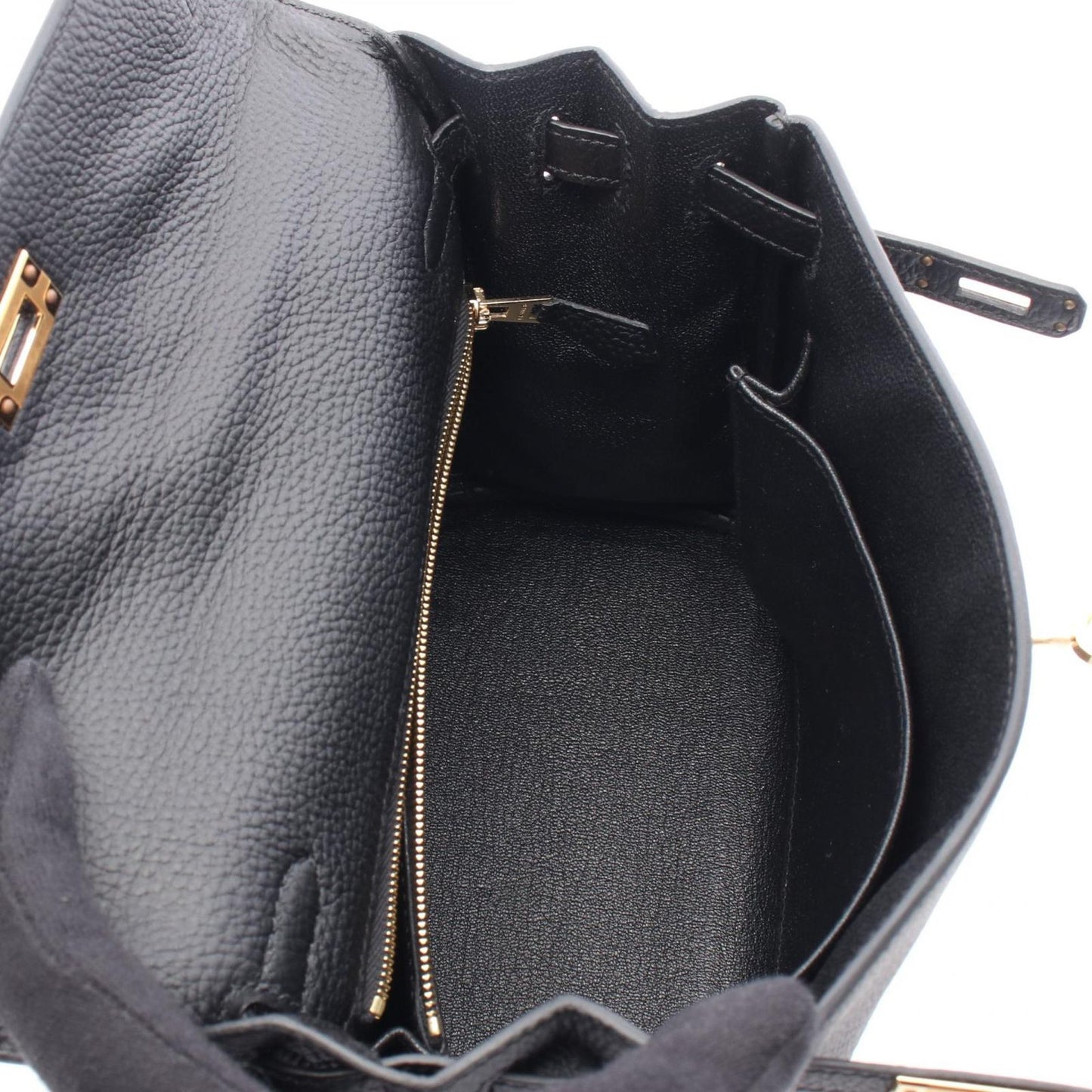 HERMES Kelly 25 Handbag in Black - Unused Luxury Classic