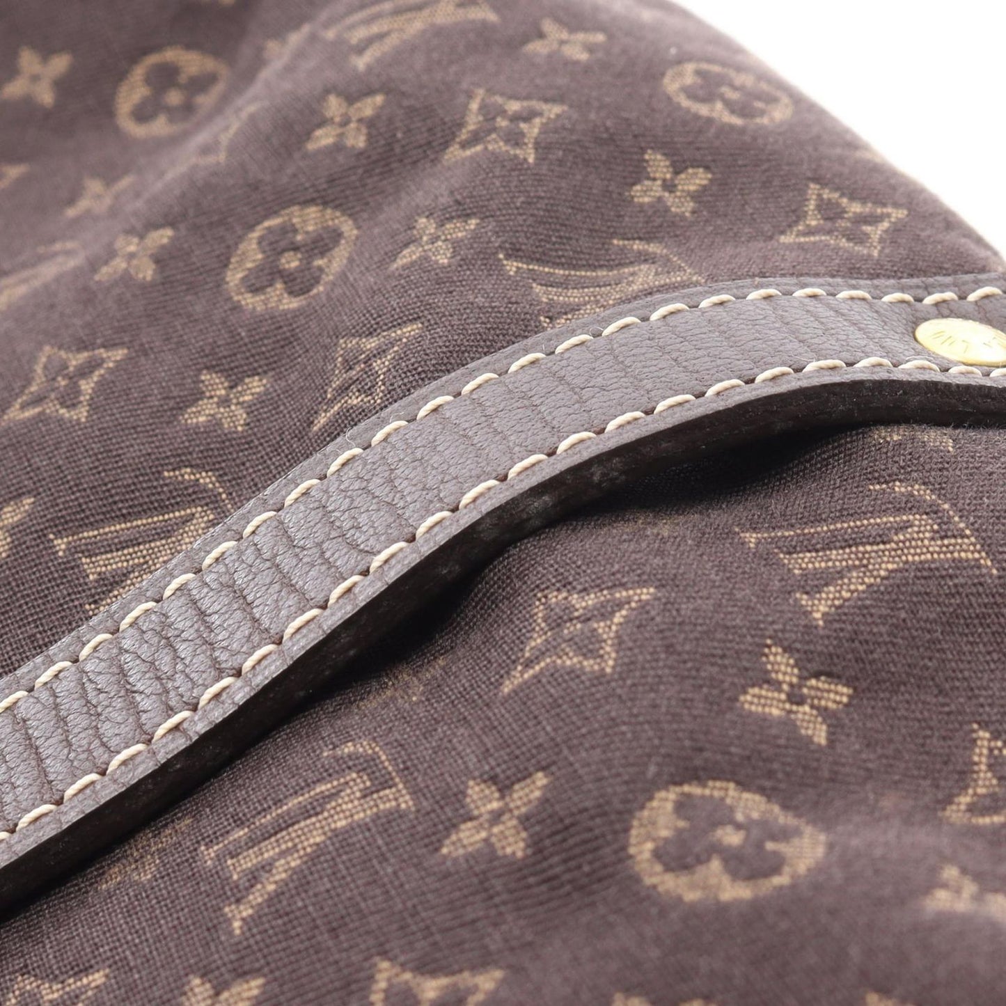 Louis Vuitton SoMure 30 Shoulder Bag in Ébène Canvas & Leather