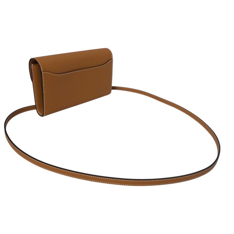 HERMES Constance To Go in Toffee with Silver Hardware - Authentic Luxury