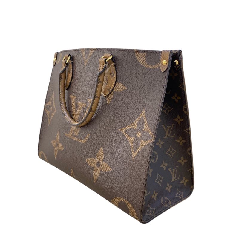 Louis Vuitton OnTheGo MM Monogram Handbag - Brown