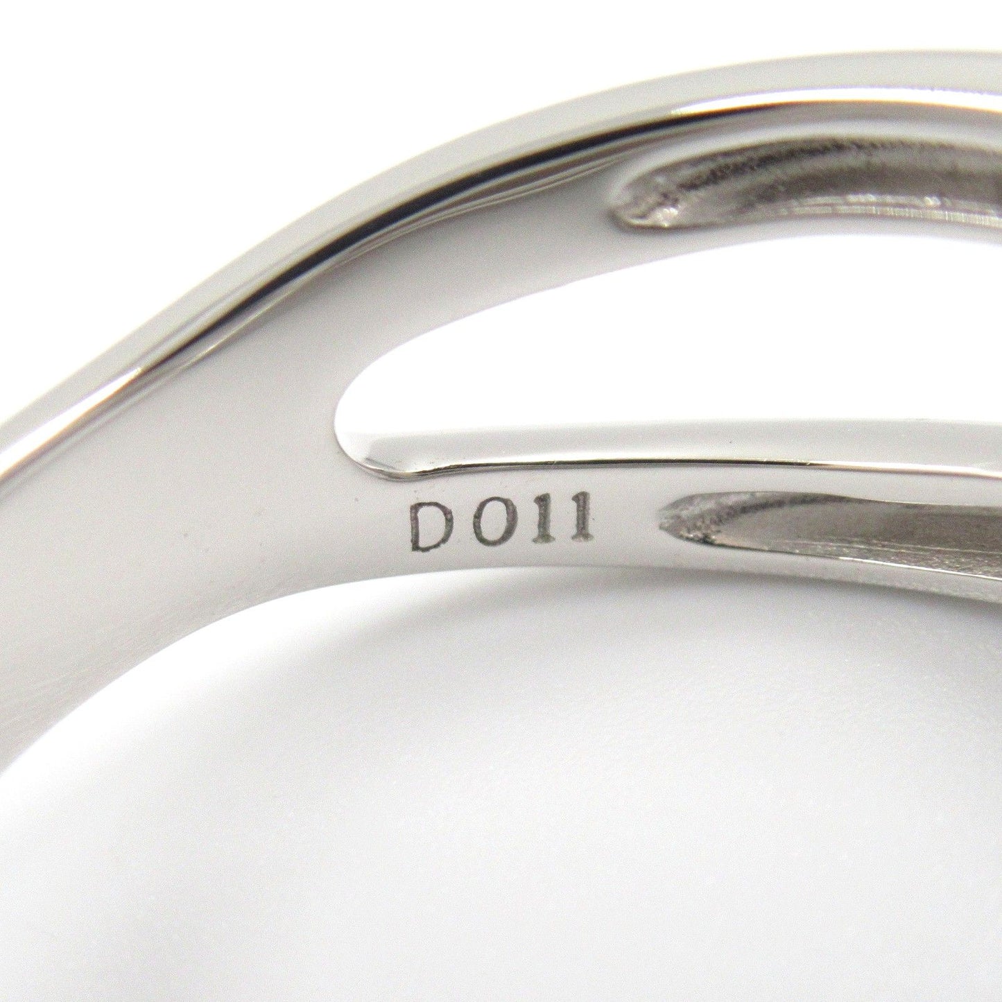 Vendome Aoyama Diamond Ring in K18 White Gold - Size 12