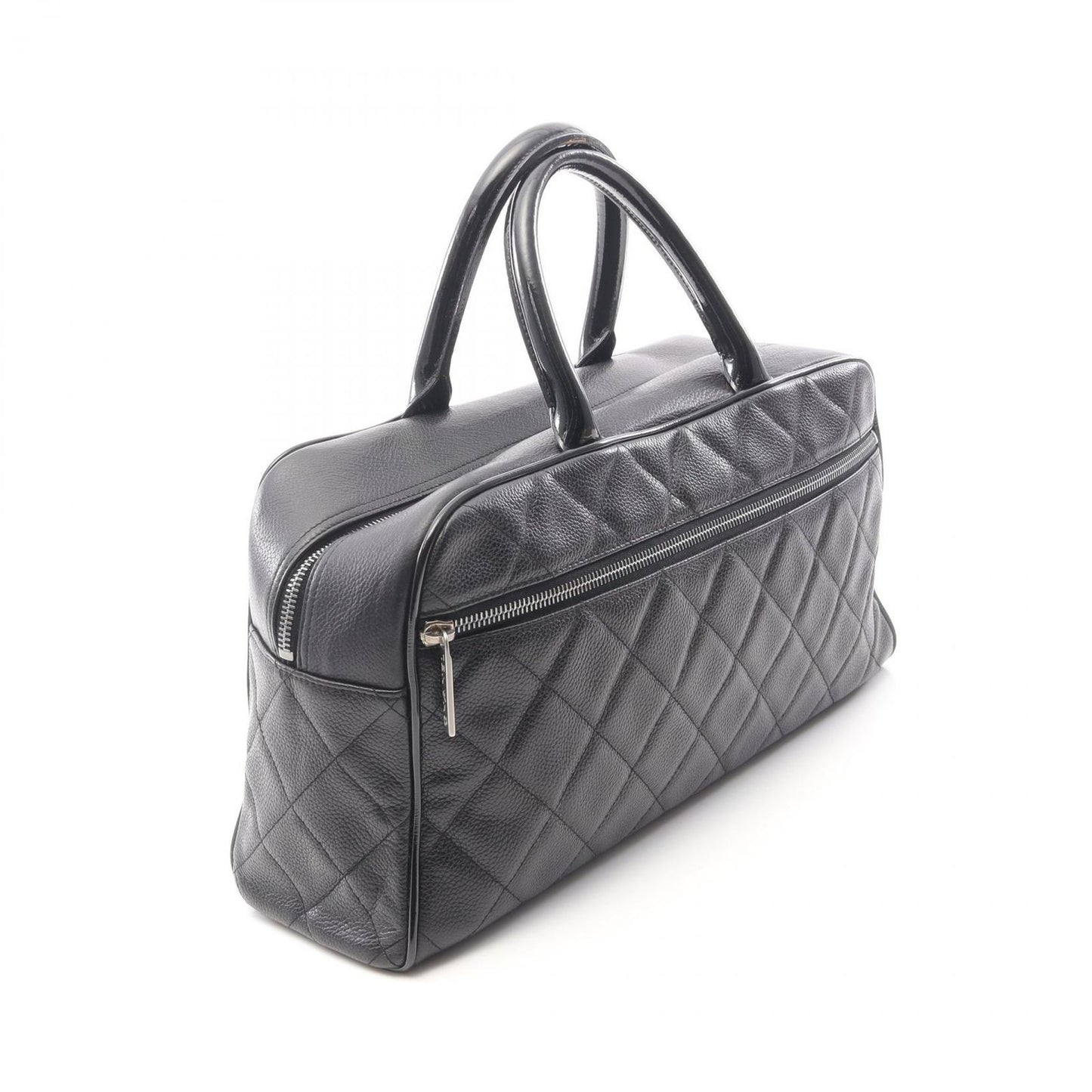 CHANEL Matelassé Tote Bag in Black Calfskin - Timeless Elegance