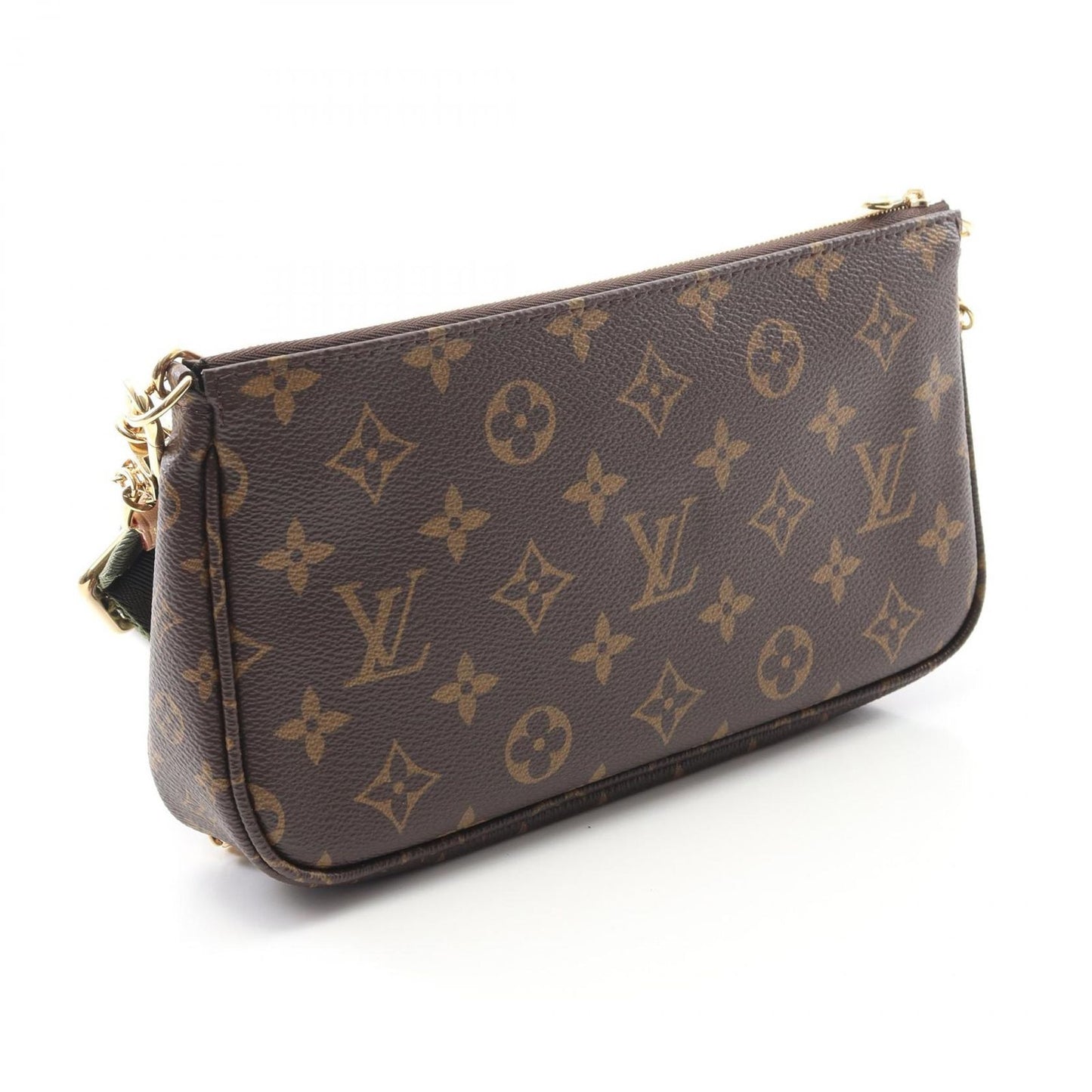 Louis Vuitton Multi Pochette Accessoires Monogram Khaki Shoulder Bag