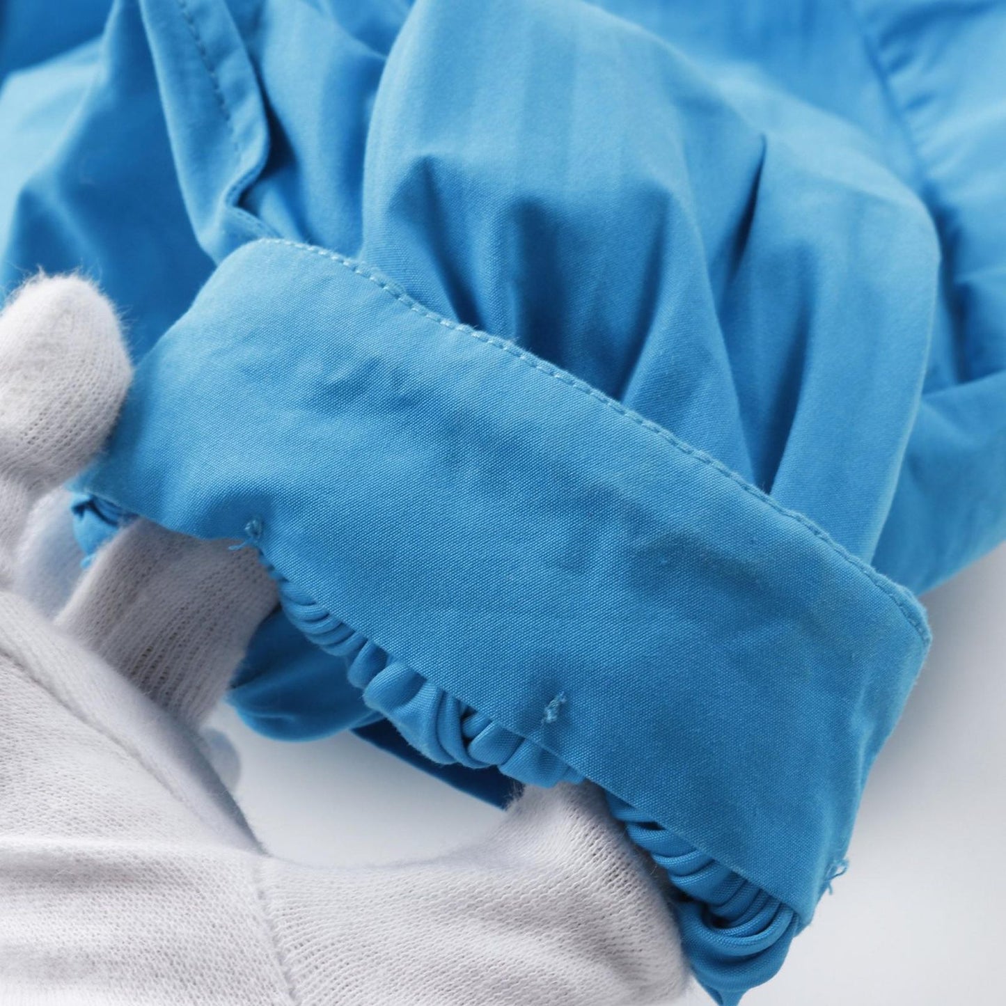 JIL SANDER Blue Cotton Blouse - Timeless Elegance