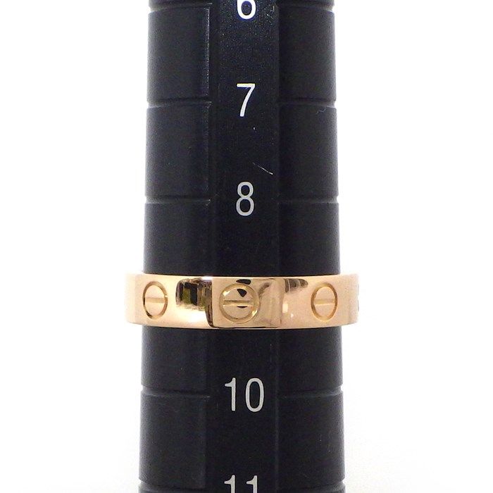 Cartier Love Ring Small Model SM with Diamond - K18 Pink Gold