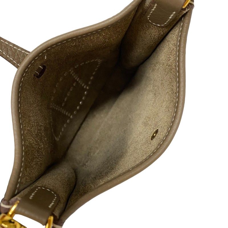 HERMES Evelyne TPM in Etoupe with Gold Hardware - Exquisite Craftsmanship