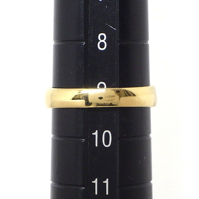 Tiffany & Co. Ribbon Bow Motif Ring in K18 Yellow Gold - Size 9