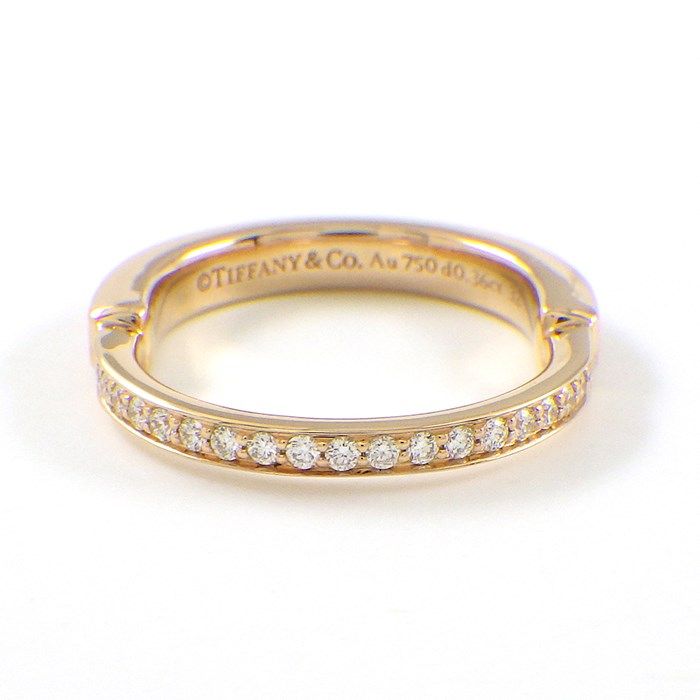 Tiffany & Co. Full Circle Diamond Ring in K18 Rose Gold - 0.36ct