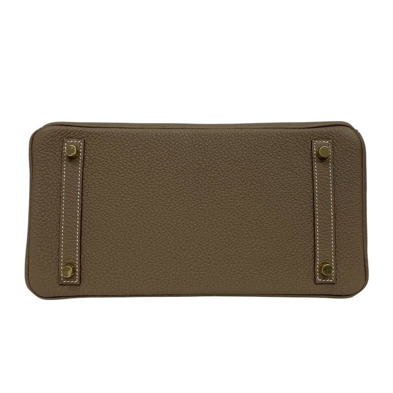 HERMES Birkin 30 in Etoupe with Gold Hardware - Iconic Luxury Handbag