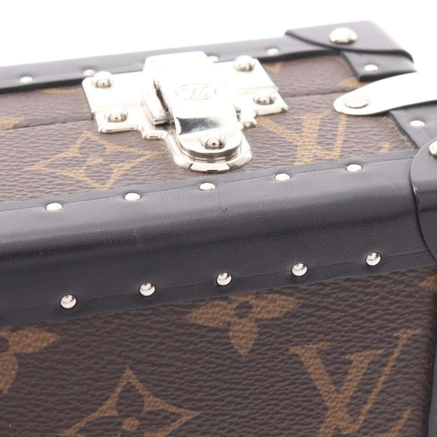 Louis Vuitton Monogram Macassar Clutch Box Shoulder Bag - Exquisite Craftsmanship