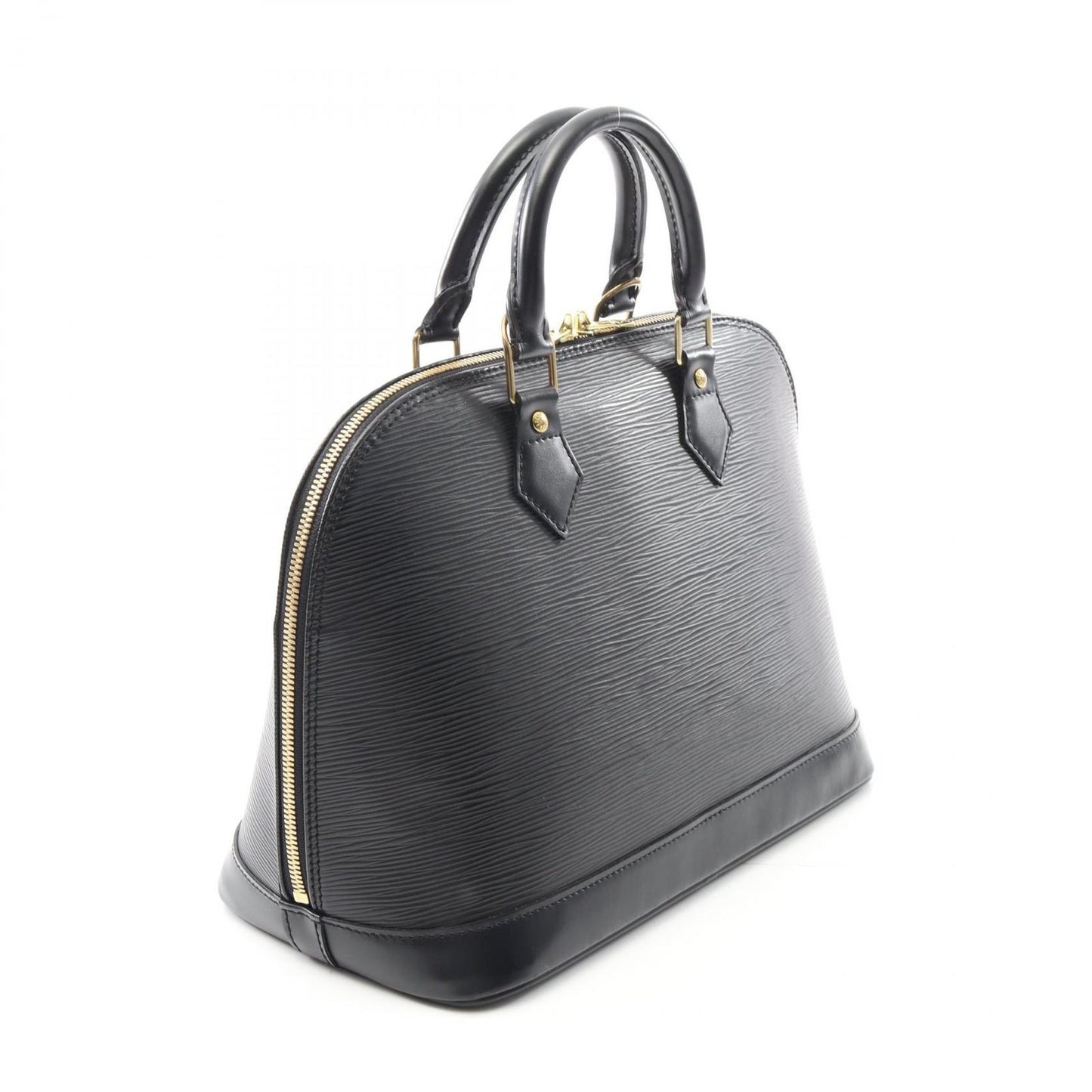 Louis Vuitton Alma Epi Noir Handbag - Timeless Elegance