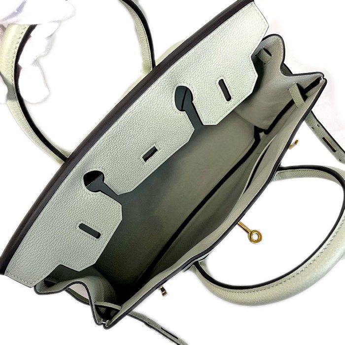 HERMES Birkin 30 Handbag - 2023 Grineve Togo with Gold Hardware