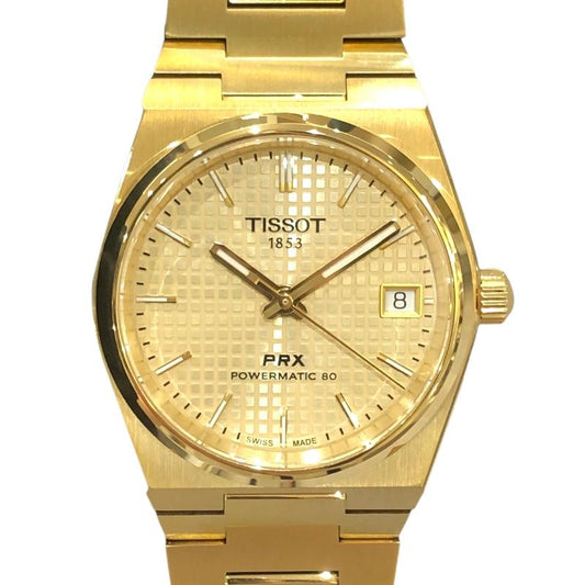 TISSOT PRX Powermatic 80 35MM Automatic Boys' Watch - Gold Dial
