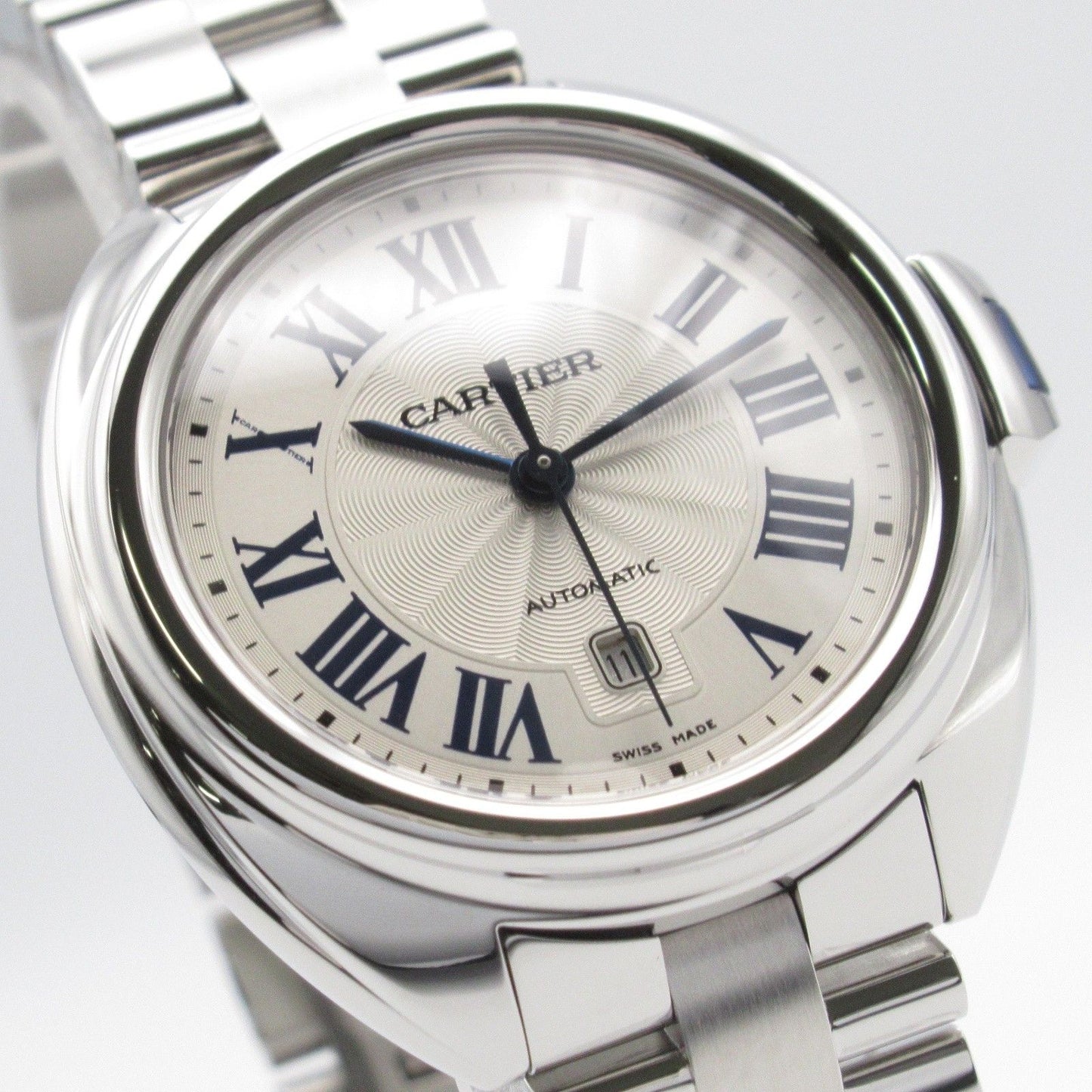 Cartier Clé de Cartier SM Watch - Silver Stainless Steel
