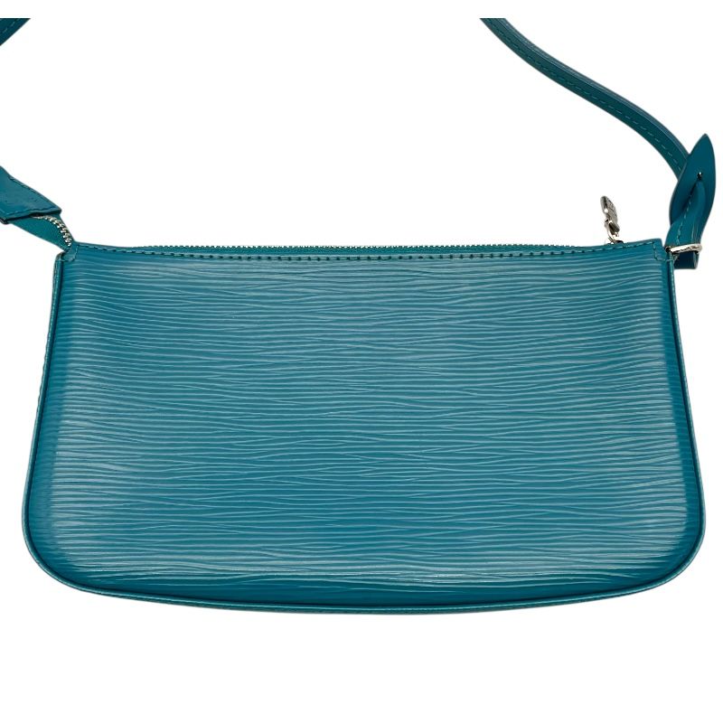 Louis Vuitton Pochette Accessoires M40823 Blue Epi Handbag