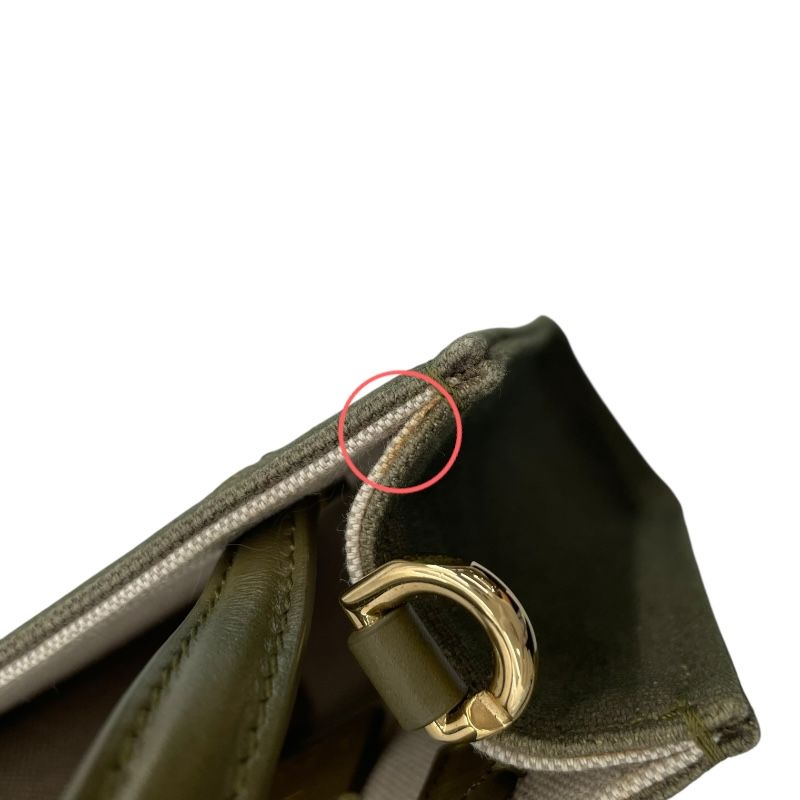 Givenchy G Tote Particulier Mini in Khaki Canvas - Exquisite Luxury