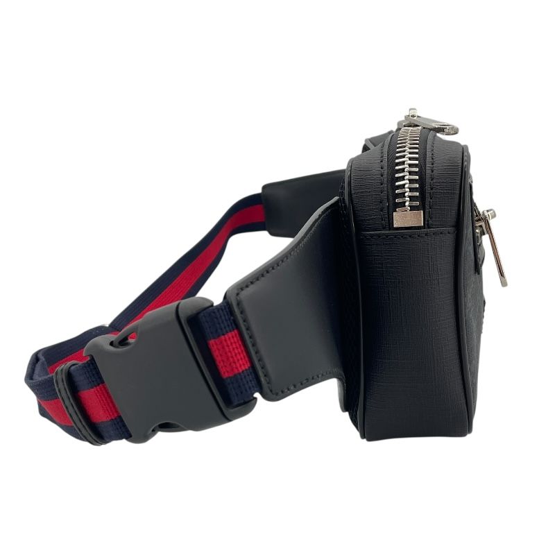 GUCCI GG Supreme Belt Bag - Black - Iconic Luxury Accessory