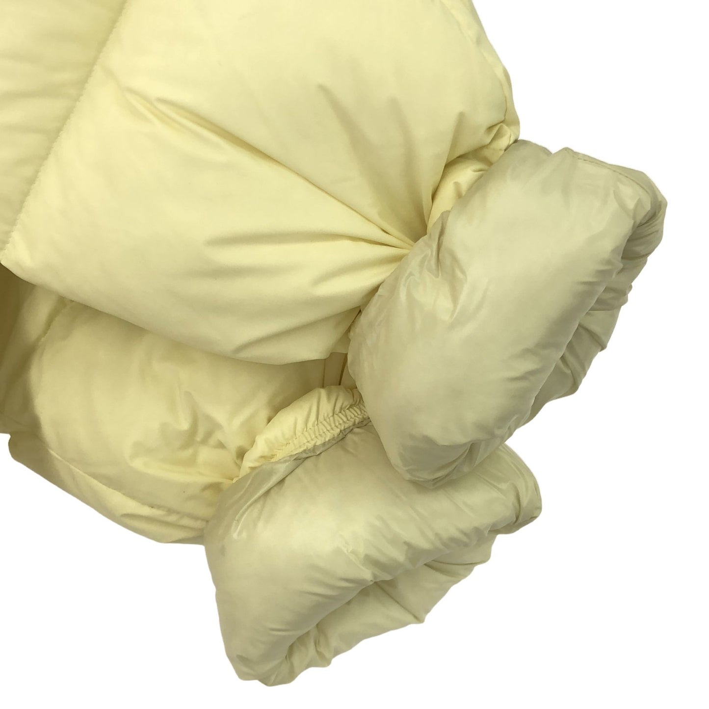 MONCLER Off-White Cotton Down Jacket - Unisex Luxury Outerwear