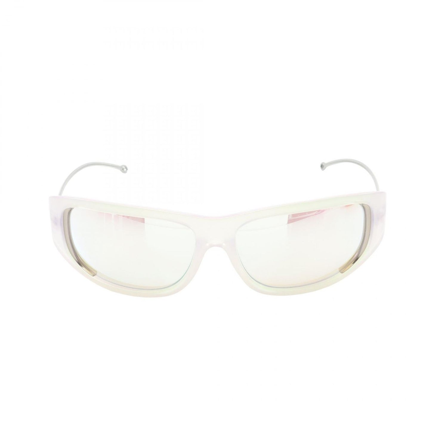 DIESEL White & Purple Sunglasses - Timeless Elegance