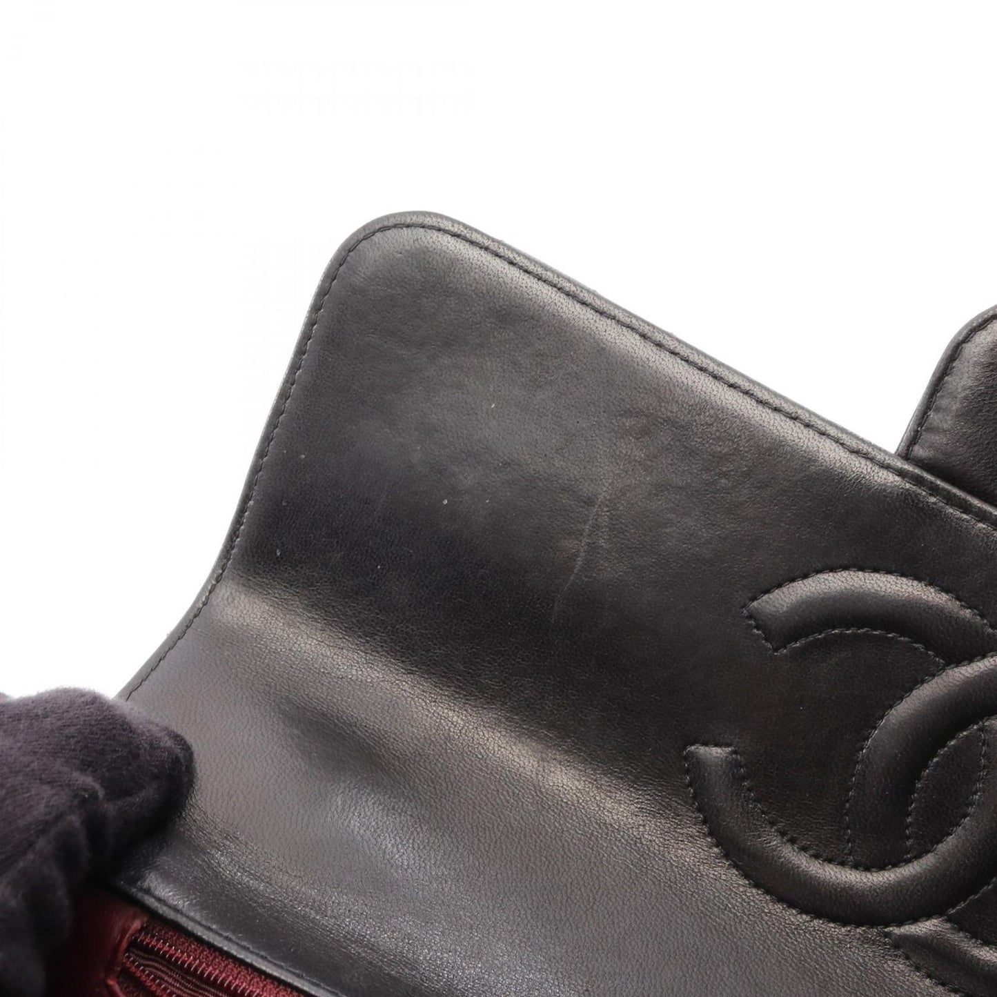 CHANEL Matelassé Handbag in Black Lambskin - Timeless Elegance