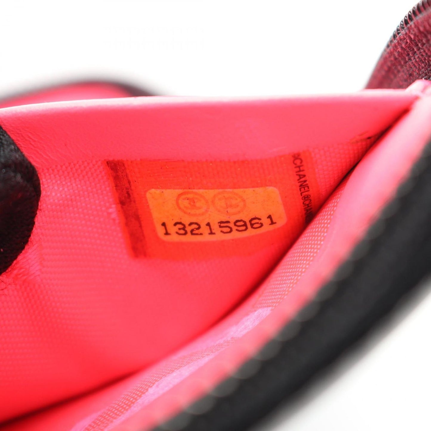 CHANEL Cambon Line Round Wallet in Black Patent Leather