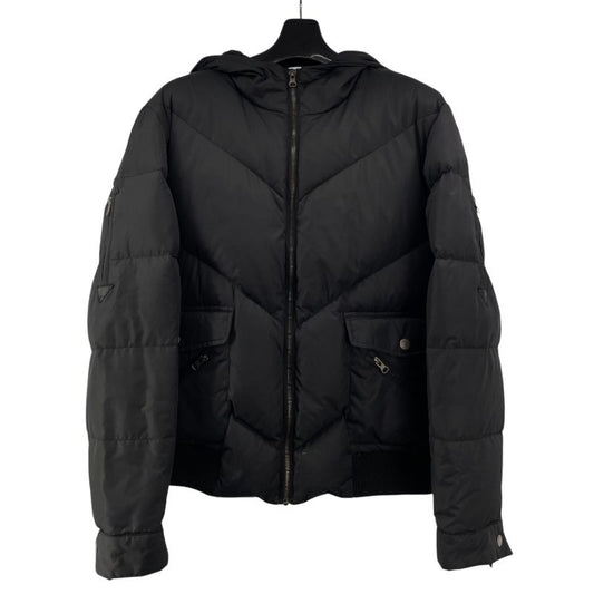 MARCO TAGLIAFERRI Black Nylon Down Jacket for Men