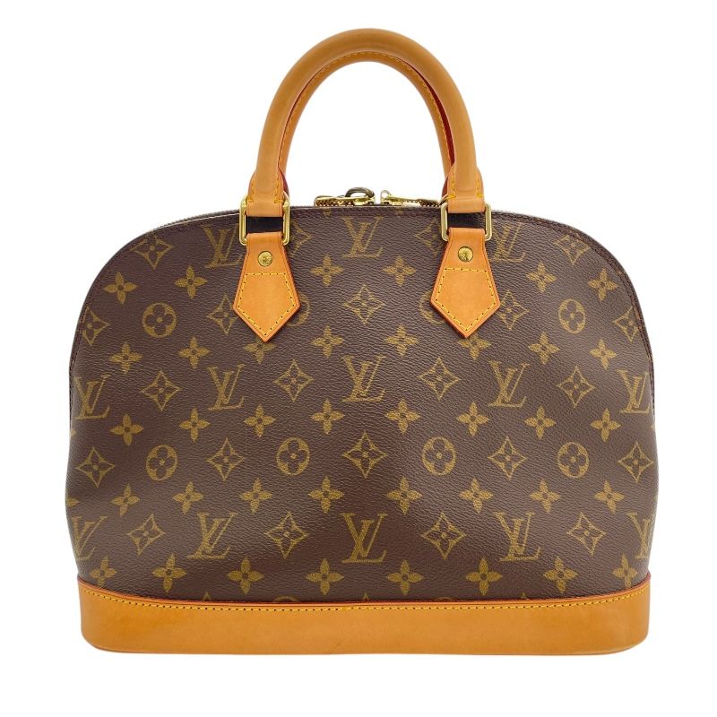 Louis Vuitton Alma M51130 Monogram Canvas Handbag - Brown