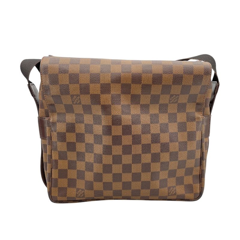 Louis Vuitton Naviglio N45255 Brown Damier Canvas Shoulder Bag