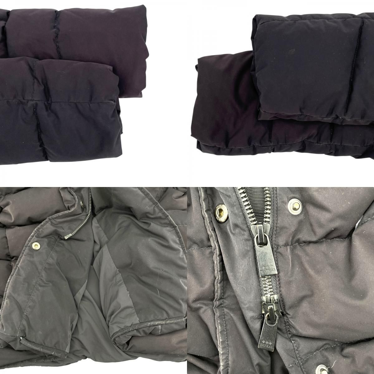 TATRAS Women's Black Down Coat LTA5IS4286 - Timeless Elegance