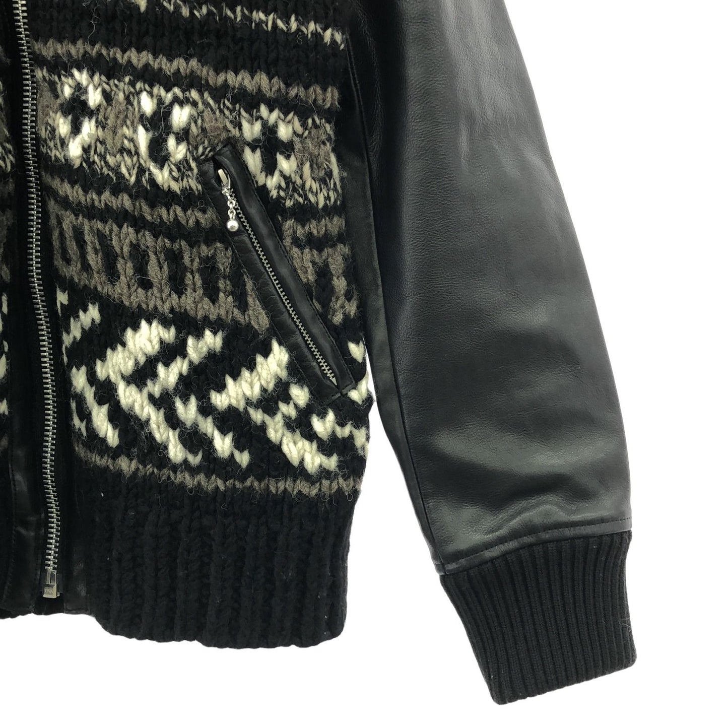 eYe COMME des GARCONS JUNYA WATANABE MAN Black Leather Jacket