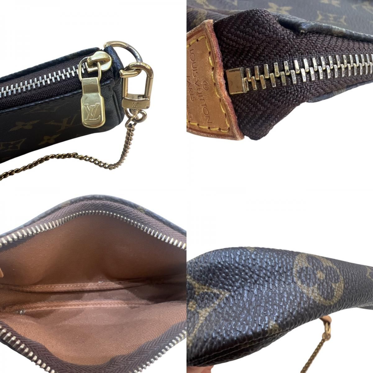 Louis Vuitton Mini Pochette Accessoires M58009 - Brown Monogram