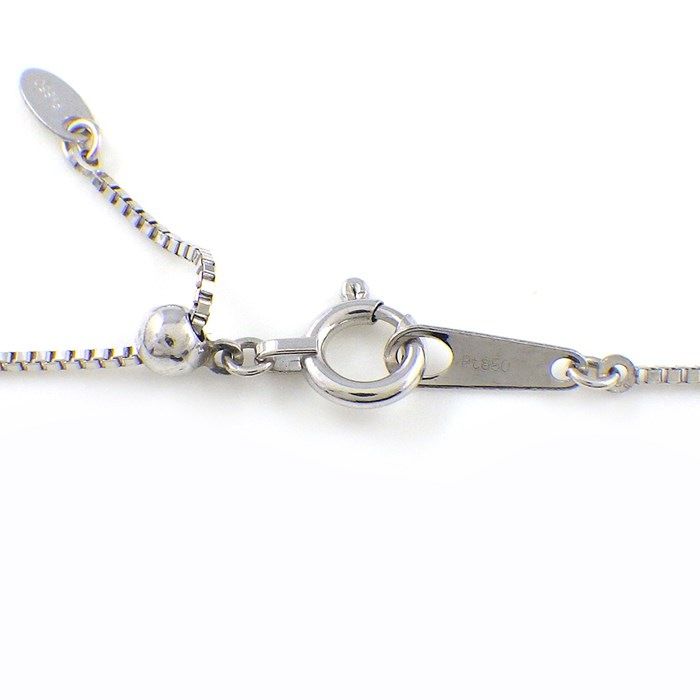 Exquisite 0.544ct Round Brilliant Cut Diamond Necklace in Platinum