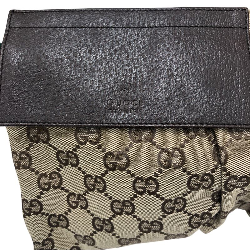 GUCCI GG Canvas Waist Bag - Beige GG Supreme Canvas for Women