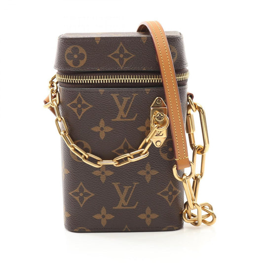 Louis Vuitton Monogram Fawn Box Shoulder Bag - Timeless Elegance